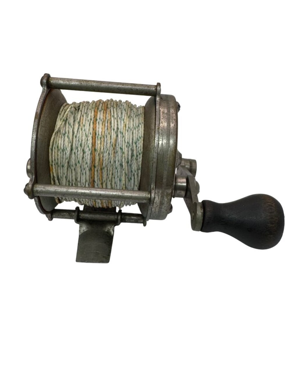 Rare Antique Vintage Leader 150 Yd. Saltwater Fishing Reel Spool Old Vintage